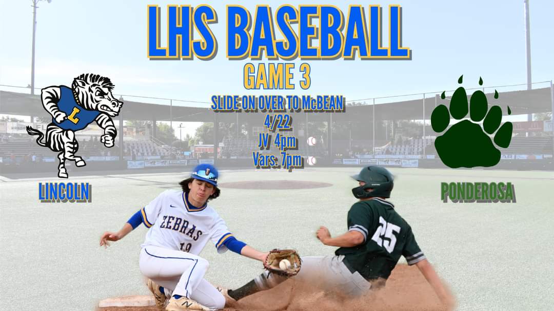 Slide on over to McBean and catch Lincoln Baseball Friday. 🦓🐻⚾️
@NMPecoraro 
<a href="/cameronsalerno1/">Cameron Salerno</a> 
@PC65Sports 
<a href="/LincolnZebras/">Lincoln Fighting Zebras Baseball</a> 
<a href="/BballPondo/">Ponderosa BBall</a> 
<a href="/Bauser_5/">Johnny Bauser</a> 
<a href="/SebEdwards22/">Sebastian Edwards</a> 
<a href="/DylanShoro/">Dylan Shoro</a> 
<a href="/A2J15/">Aaron Jackson</a> 
<a href="/butchbaccala/">Butch Baccala</a> <a href="/SacBee_JoeD/">Joe Davidson</a> 
<a href="/lincolnpotters/">Lincoln Potters🦚</a>