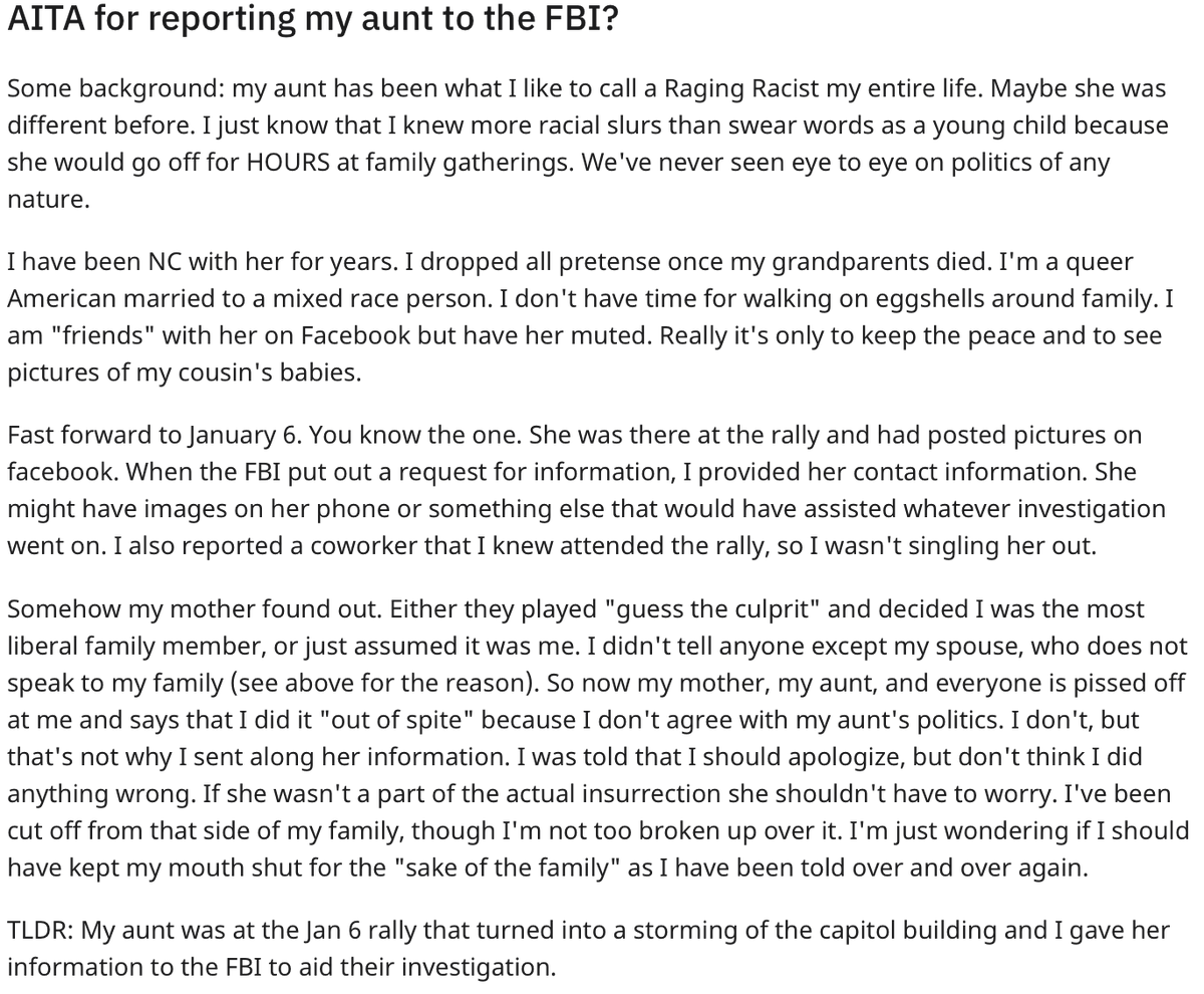 WeirdlyJoeShow's tweet photo. Lets get your thought on story #2 of S1 Ep9: were "them" wrong for calling the FBI on their aunt??? story pic below 👇let TWJS know your thoughts, and lets D-bate sleezineers!! https://t.co/GRxhPBCm9w