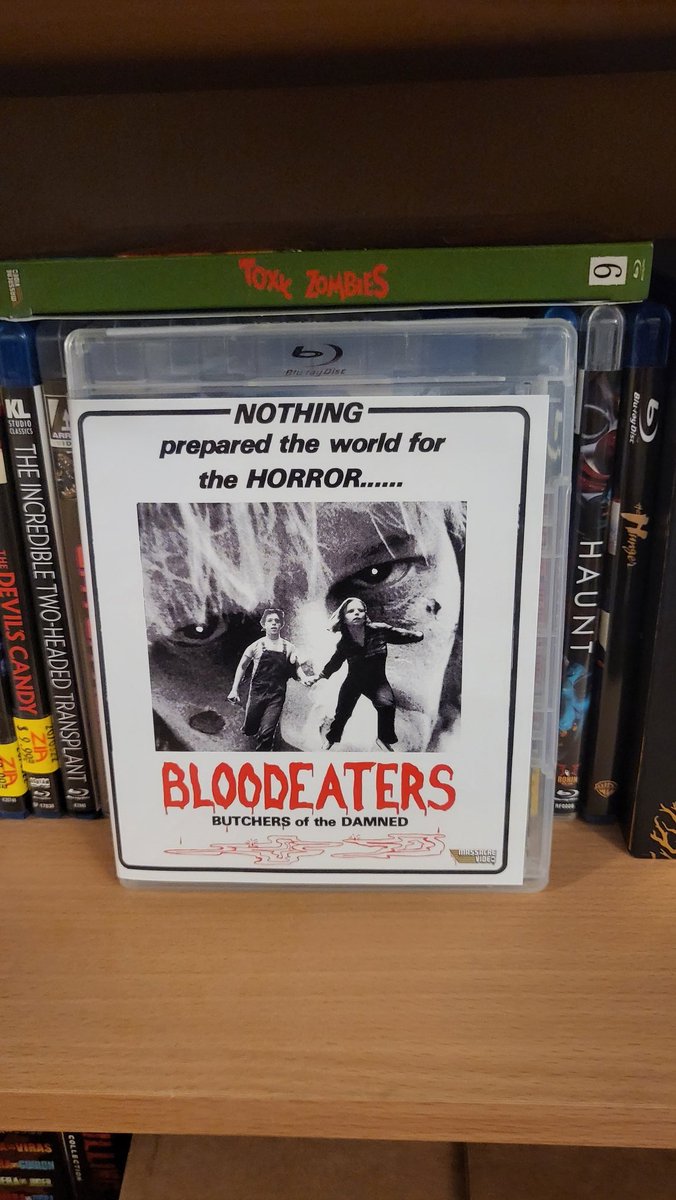 Jtmck284's tweet photo. Now Watching, TOXIC ZOMBIES aka BLOODEATERS (1980)
#toxiczombies #bloodeaters @MassacreVideo #charlesmccrann #beverlyshapiro #dennishelfend #kevinhanlon #judithbrown #patkellis #nowwatching #horrorfilm #horrorfan #blurayhorror #blurayfan #80saction #80sfilm #firsttimewatch https://t.co/BEYnEUzvLB