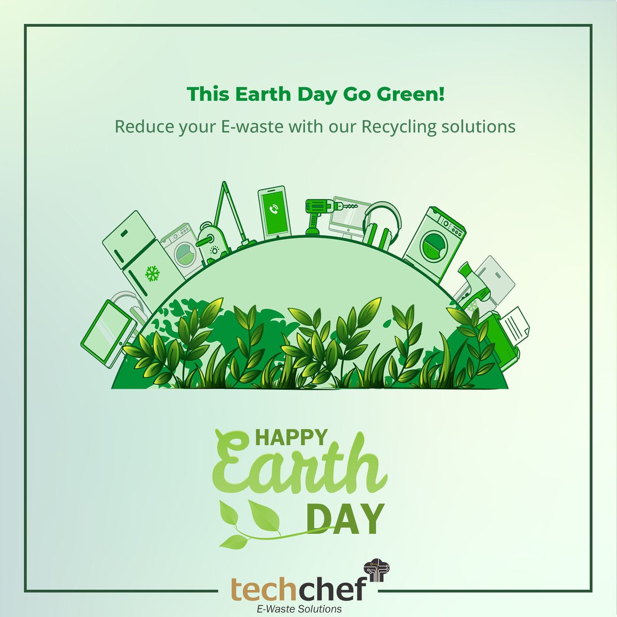 techchefewaste's tweet image. 𝗥𝗲𝗱𝘂𝗰𝗲, 𝗥𝗲𝘂𝘀𝗲 and 𝗥𝗲𝗰𝘆𝗰𝗹𝗲 ♻️  waste to 𝗸𝗲𝗲𝗽 𝘁𝗵𝗲 𝗲𝗮𝗿𝘁𝗵 🌎 𝗴𝗿𝗲𝗲𝗻. Take our help, Keep us informed by giving a 𝗰𝗮𝗹𝗹 𝗮𝘁 𝟵𝟭-𝟵𝟵𝟭𝟬𝟮𝟴𝟴𝟮𝟮𝟯.

#EarthDay   #HappyEarthDay #TechchefEwasteSolutions