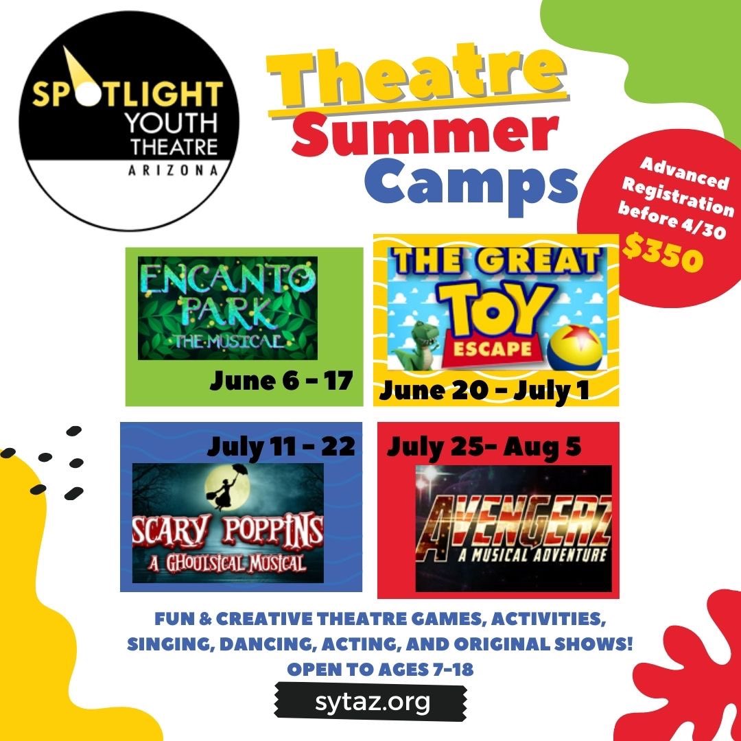 SYT_AZ's tweet photo. Summer is nearly here! Don’t miss the early bird registration discount- before April 30th! 

Visit the link in our bio and click “Summer Camps” for more information! https://t.co/phCaaiOuKl