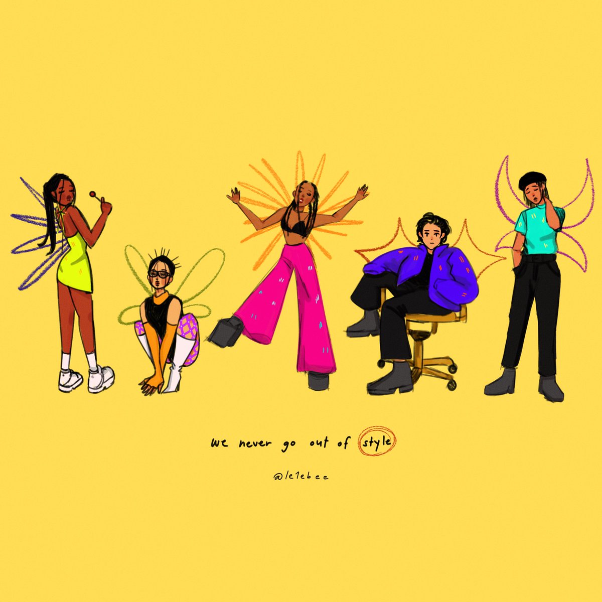 sojium_'s tweet image. &quot;we never go out of style&quot;

#art #artph #arttwt