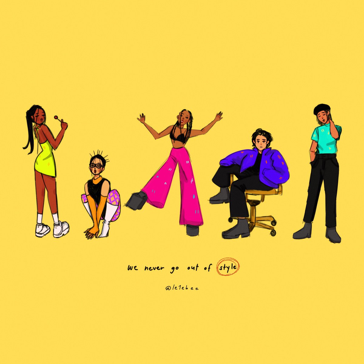 sojium_'s tweet image. &quot;we never go out of style&quot;

#art #artph #arttwt