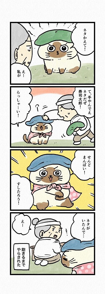 「鮮度万倍★寿司太郎」│フェリシモ猫部 https://t.co/Yz3gXKgfdD 