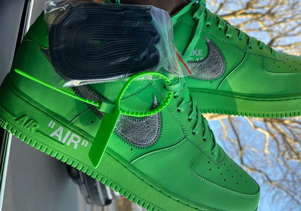 The Off-White x Air Force 1 'Brooklyn' Release Date