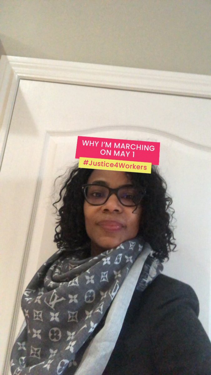 yolanda_bdacy's tweet photo. May 1st is May Day around the world: the international day for workers. I am marching to ensure #justice4workers ALL workers: educators, healthcare workers, frontline workers, gig workers, unionized and non-unionized workers. #May1ON #May1TO #ofl https://t.co/fwcHAhpslv