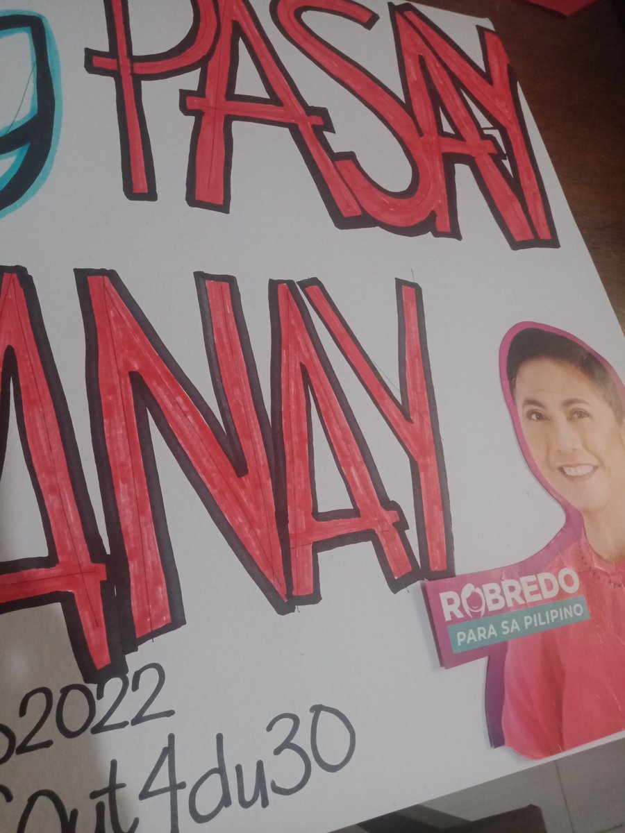 BillErestain's tweet photo. Ready na kaming mga Batang Pasay na batiin ka bukas VP @lenirobredo 
Pero mas ready na kaming iwelcome ka bilang Pangulo ng Pilipinas 🌸🌷💗
#IpanloNa10ToParaSaLahat 
#LeniKiko2022 
#PasayIsPink https://t.co/5thmrhL5Ka