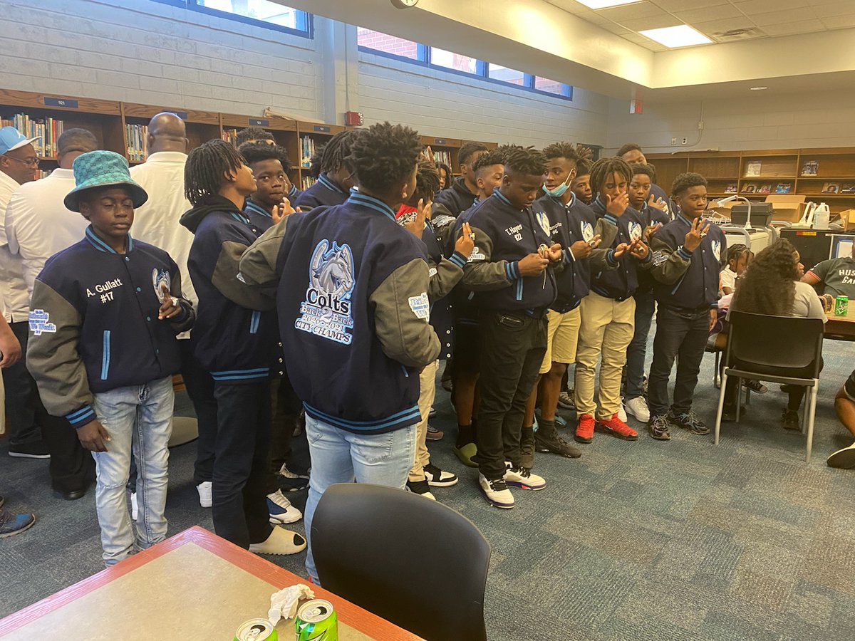 Back-to-back football city champs jacket and ring ceremony #citychamps
#coltpride