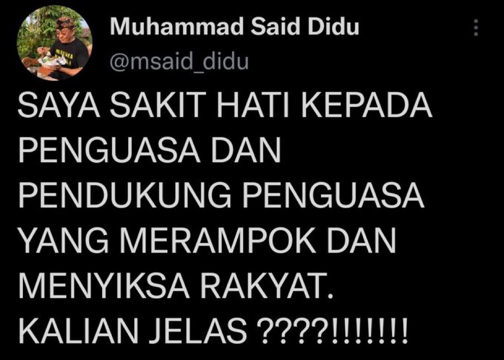 Ruhut Sitompul tweet media