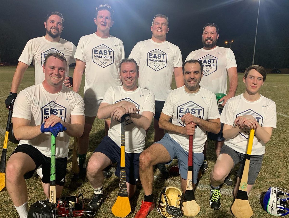 First spring league match in the bag, with a close win for <a href="/lightning100/">Lightning 100</a>!Welcome to our new players, especially Blake, who signed up tonight and jumped in the <a href="/eastnashbeer/">East Nash Beer Works</a> team at halftime. That’s what league play is all about! #hurling #irish #irishsports #usgaa #gaa