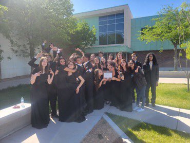 El Dorado HS Choir 🎶 (@aztecchoir) on Twitter photo WOOOOOHOOOOO!! 🥳 Congratulations to ask our Varsity Choir members on receiving a 1 rating on their stage performance & 2 on their site reading! Even bigger congratulations to our amazing choir director <a href="/EDHS_AztecChoir/">Tiffany Chasco</a> ❤️🖤💛
<a href="/SISD_FineArts/">SISD Fine Arts</a> <a href="/EDAztecs_HS/">Venessa Betancourt</a> WOOOOOHOOOOO!! 🥳 Congratulations to ask our Varsity Choir members on receiving a 1 rating on their stage performance & 2 on their site reading! Even bigger congratulations to our amazing choir director <a href="/EDHS_AztecChoir/">Tiffany Chasco</a> ❤️🖤💛
<a href="/SISD_FineArts/">SISD Fine Arts</a> <a href="/EDAztecs_HS/">Venessa Betancourt</a>