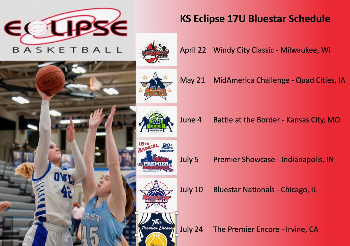 My Summer 2022 Schedule