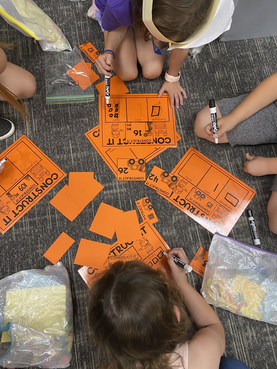 ⚠️ CAUTION ⚠️ this CREW was hard at work building words, stories, and numbers today! 🚧👷🏽👷🏻‍♀️💛 #firsties #fielderpride <a href="/FielderElem/">Edna Mae Fielder Elementary</a>