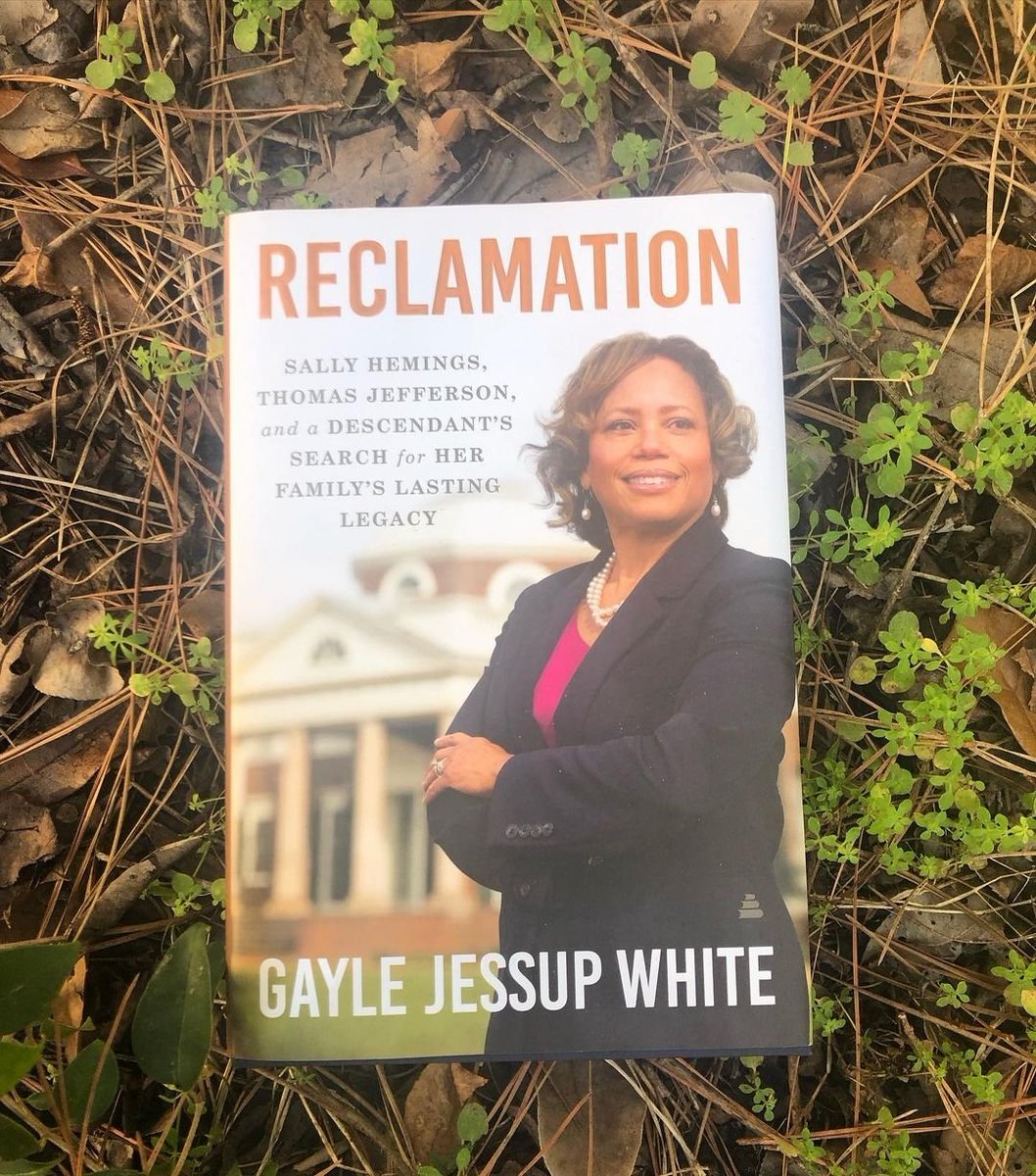 Thank you <a href="/historywithher/">HistoryWithHer</a> 🙏🏽

Reposted from <a href="/historywithher/">HistoryWithHer</a> 
I picked this book up during my birthday haul and it’s also Book #1 for me in <a href="/melanatedreader/">melanatedreader, Ed.S</a> #20booksbyblackwomen challenge. 
⭐️⭐️⭐️⭐️⭐️

#reclamation #gaylejessupwhite #thomasjefferson #virginia  #familylegacy