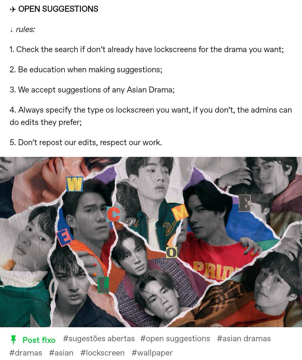 moots, we created a Tumblr to facilitate publications, if you can please help us to spread the word by RT and FAV, we thank you in advance for your help! 💗

🔗: dramalocks.tumblr.com