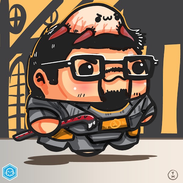 lorenzhk's tweet photo. Welcome Gordon Freeman from #HalfLife to @Octogang. 
Awesome 1/1 hand drawn #NFTArt by @mryxji. 
LFG!!! 🚀🚀🚀💥

#EveryGangRare #OctoFollowOcto 🐙🤝🐙 #Octogang 438
#NFT #RareNFT #NFTCommunity https://t.co/8mHPPKrTFq