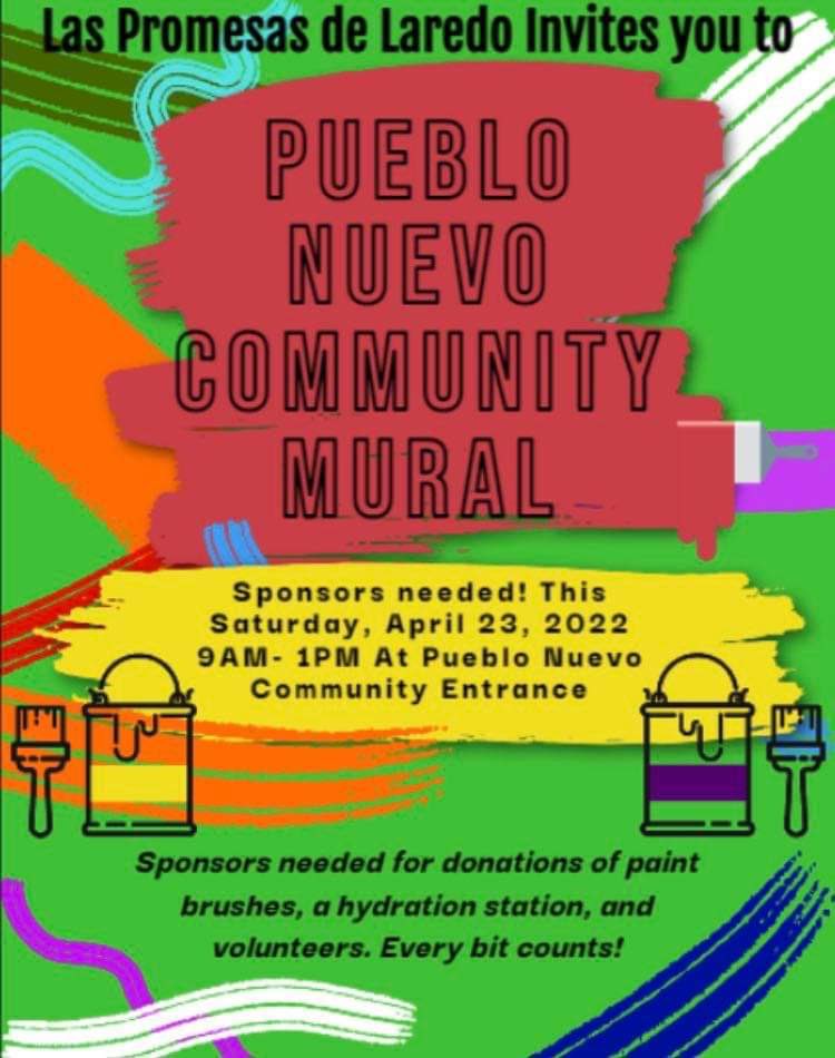 RGISCLaredo's tweet photo. Our friends at Las Promesas de Laredo need our help finding sponsors! If you can donate items, please contact azenethgalvan@swkey.org 🎨 https://t.co/CYB1cLQLEc