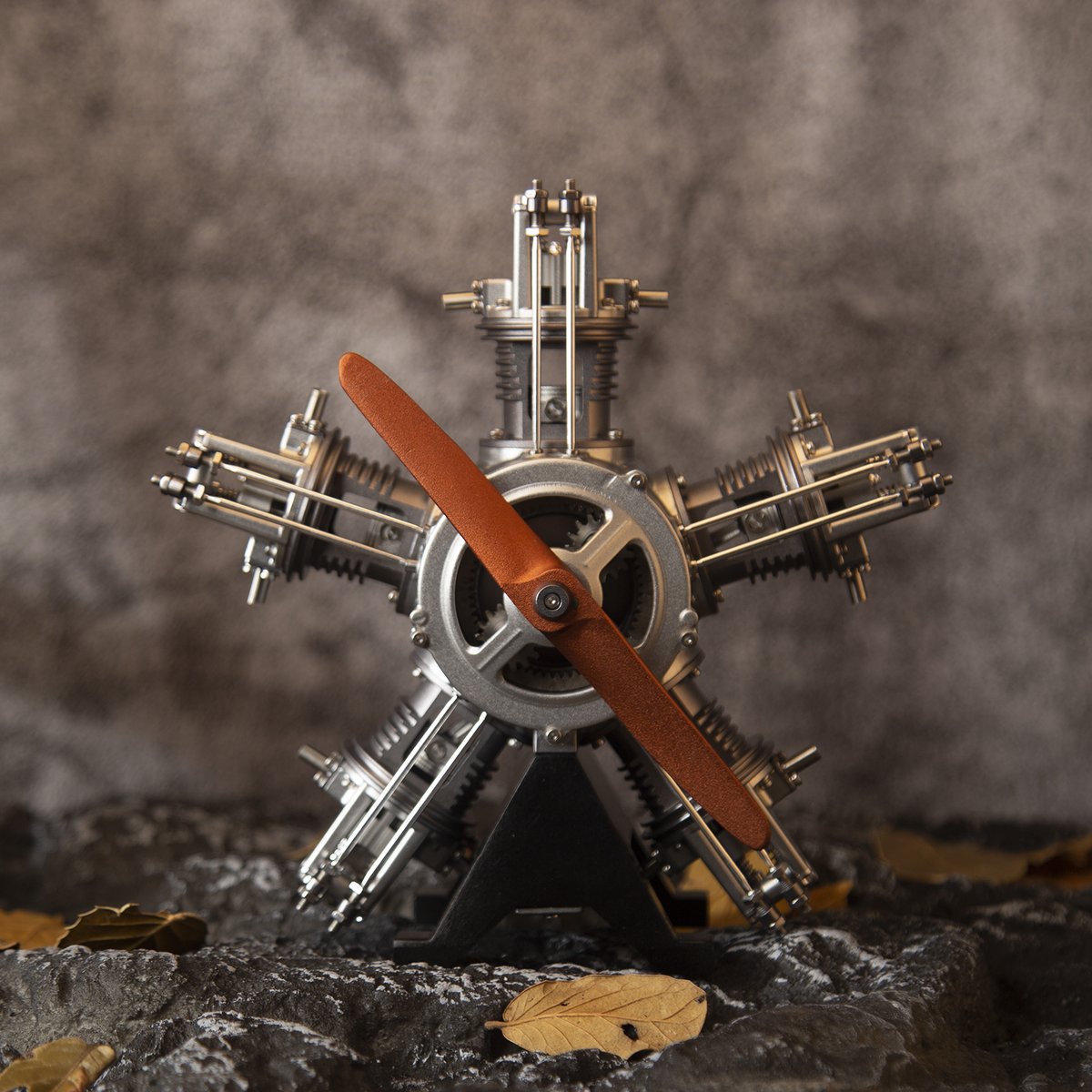enginediyshop_'s tweet image. Aircraft five-cylinder radial engine model kits, with extremely textured metal parts, bring you all knowledge about the wonderful world of mechanical engineering in an immersive environment. You will start a great project to build your own aircraft engine.#enginemodel #engine