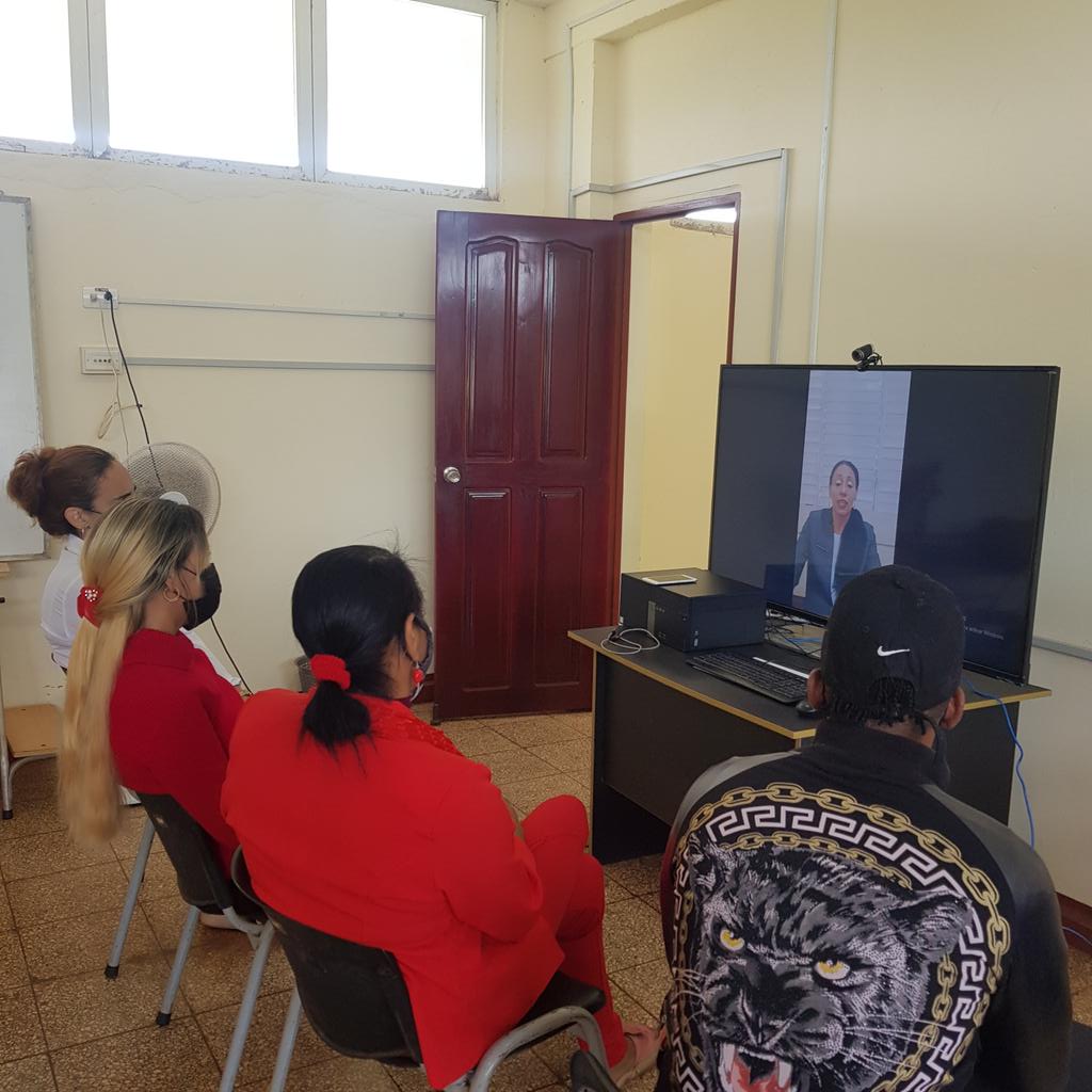 #Hoy dia de encuentro en el taller Protambi-22 <a href="/UniversidadMoa/">Universidad de Moa Dr. Antonio Núñez Jiménez</a> donde presentamos la conferencia magistral de la Dr.C Clara Luz Reynaldo Arguelles con el tema: Gestión Ambiental. Retos para un Desarrollo Sostenible. <a href="/CubaMES/">MES</a> #CubaViveYTrabaja <a href="/jsaborido50/">José Ramón Saborido Loidi.</a> <a href="/columbie2019/">Angel_Columbie2019</a>