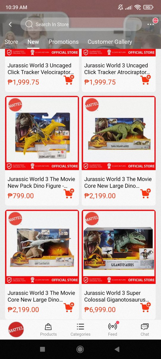MaxZayn2's tweet photo. I'm going completely broke this year, especially with the prices literally doubled if not, tripled here in the Philippines 💀

For now, I've got the Allosaurus, Rexy, Quetzal and Yuangchu on lock n' saving up ❤️👌

#JurassicWorldDominion #JurassicWorld https://t.co/iFCWnkotKz