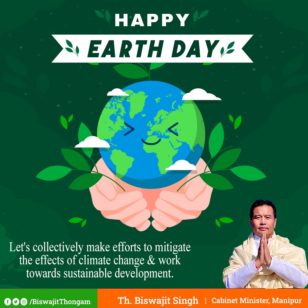 The healthier our ecosystems are, the healthier the planet &amp; its people!

Restoring our damaged ecosystems will help to end poverty &amp; combat #ClimateChange.

This #EarthDay2022, let us collectively work towards a better and greener tomorrow.

#EarthDay #LetTheEarthBreath