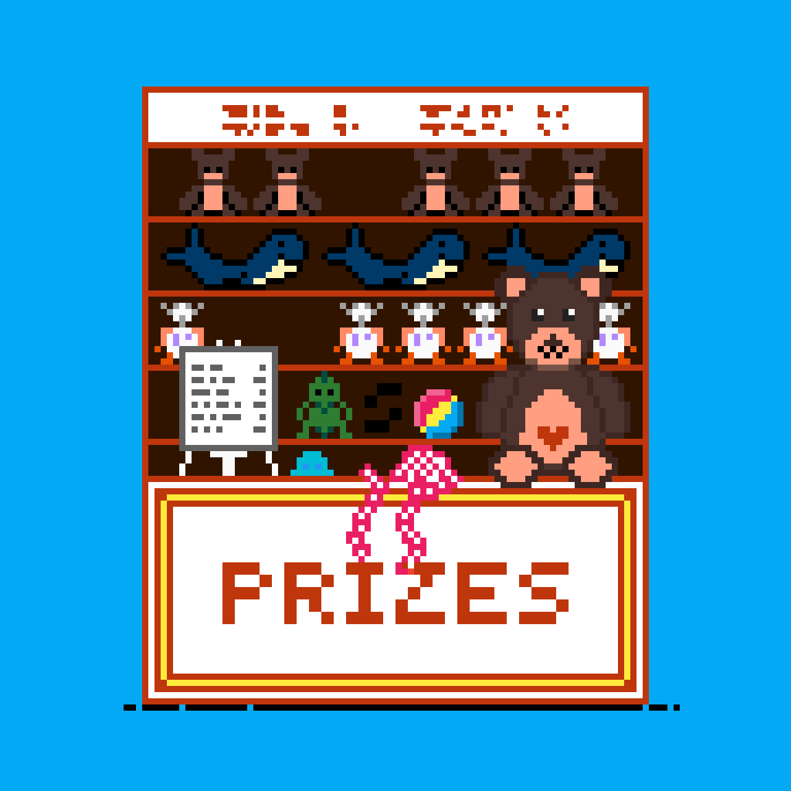 AxlTrautsGames's tweet photo. Can you earn the big #prize on the fair?
#TheHurriedCollection #pixelart #pixilart
#pixel_dailies @Pixel_Dailies #fair https://t.co/ifmetEyKDs
