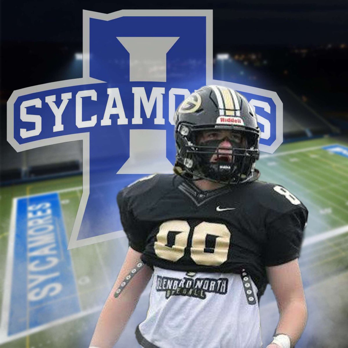 Sops_9932's tweet photo. I’m extremely blessed and honor to commit to Indiana State University to continue my athletic and academic career! Go Sycamores! 🔵⚪️ @TheChrisRubio @Will_Halkyard @IndStFB @GNfootball https://t.co/fu7exbigCV