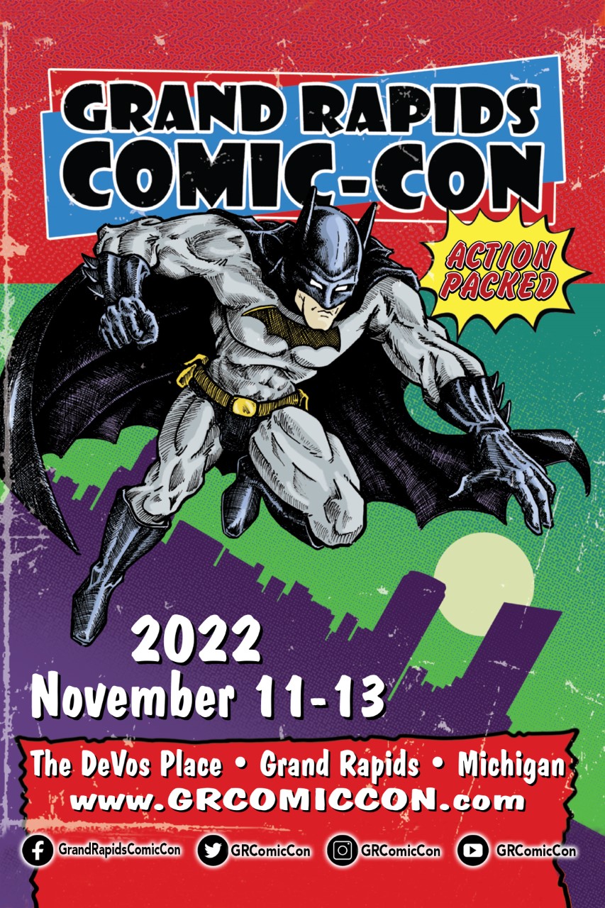 Grand Rapids Comic Con on Twitter "First look at the postcard for the