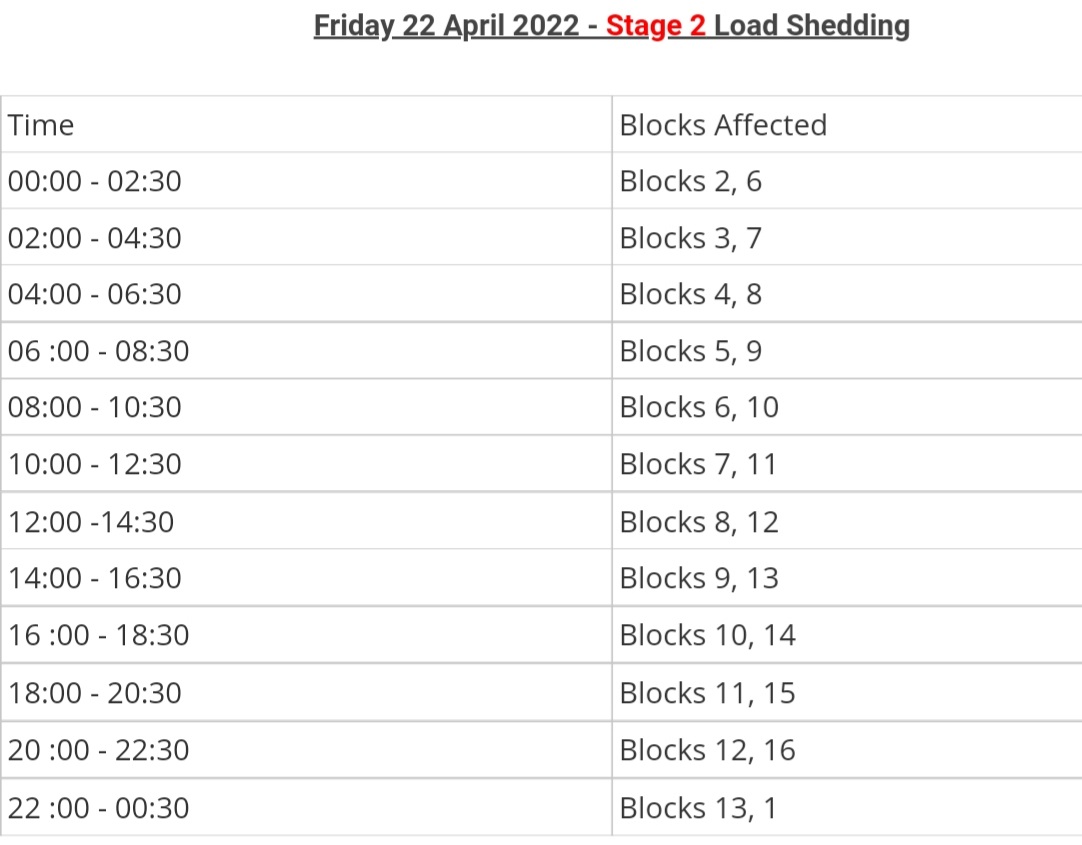 citypowerjhb-on-twitter-loadshedding-schedule-joburgupdates-kindly