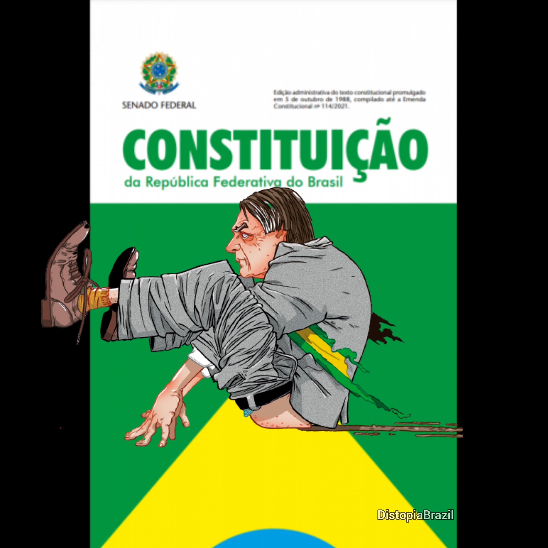 Distopia Brazil on X: "BOLSONARO DELINQUENTE Cagou na Constituição para salvar o seu Bandido de estimação https://t.co/d6CJ1JMHTA" / X