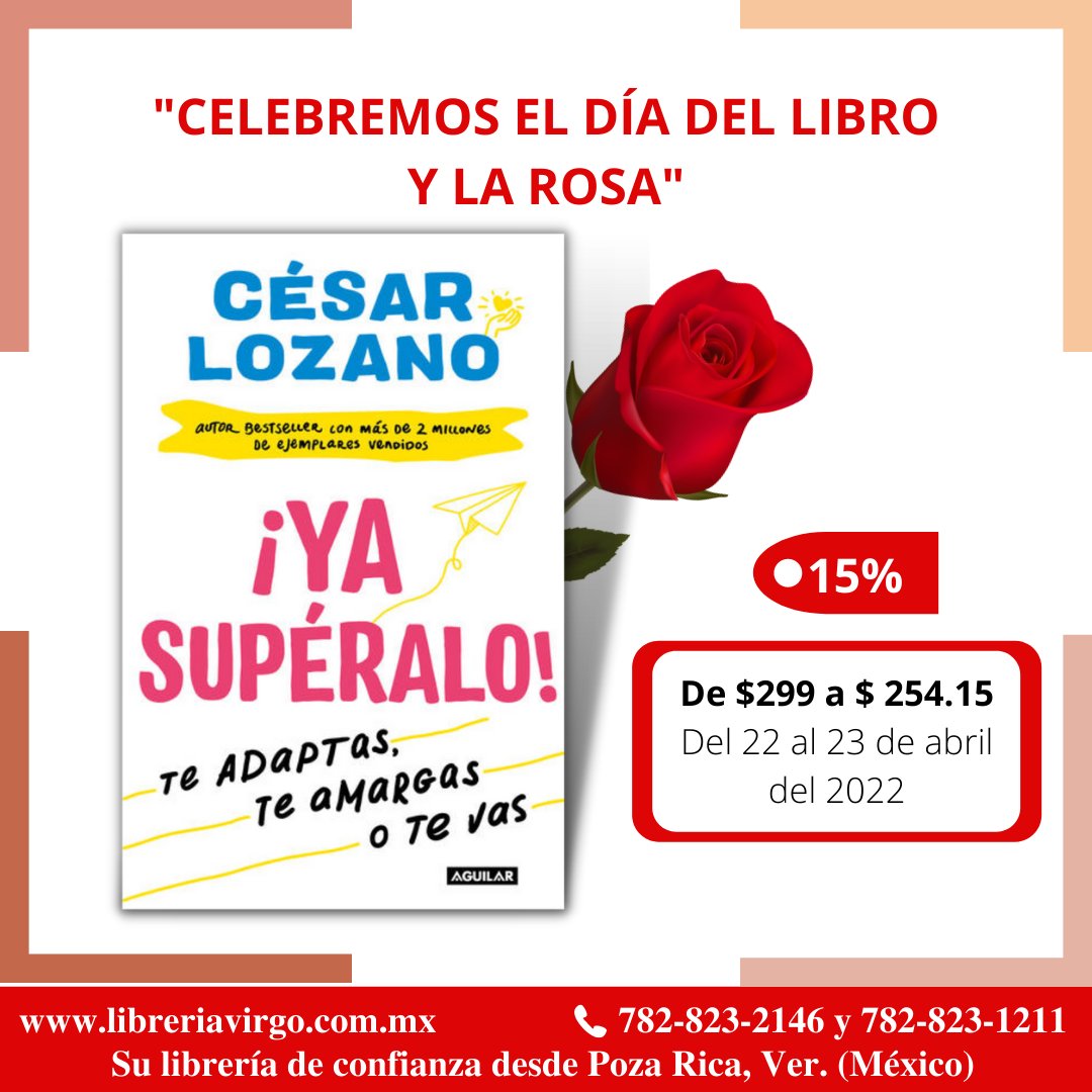 libreriavirgo's tweet photo. ¿Por qué te aferras a alguien que no te ama? ¿Qué ganas con discutir todo el tiempo? ¿Quién te dijo que hacerte la víctima te garantiza obtener lo que deseas? ¡Ya supéralo!  https://t.co/HeGIecL969 https://t.co/U2lMnH2i0W