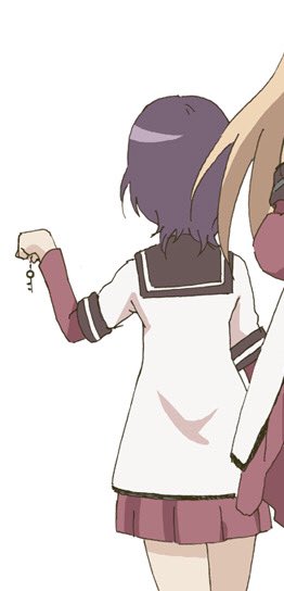 あとこんな後ろ姿とか。 