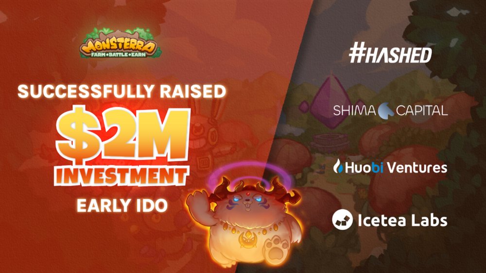 🔥BREAKING NEWS: #Monsterra Successfully Raised $2M Early #IDO 

🚀We highly appreciate our investors &amp; partners for accompanying us on this remarkable journey. With their dedicated support, we're geared for a successful #IDO &amp; Game Launch

Full Report 👉 medium.com/@monsterra.io/…
