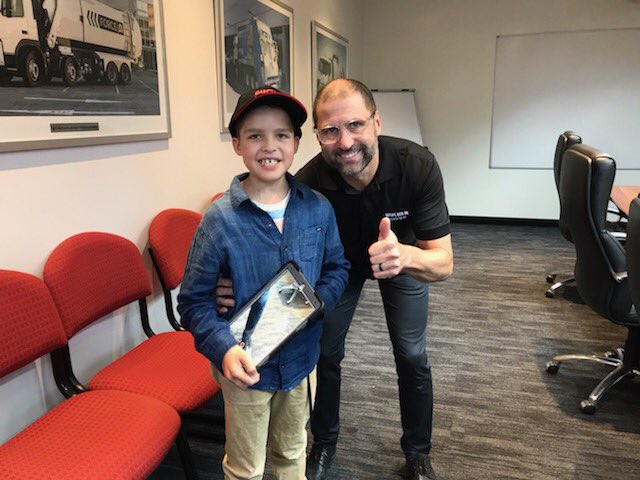 We were thrilled to invite Tommy to our facility and make his experience of driving some of our equipment a truly memorable one.
If you wish to donate to help little Tommy, please go to gofund.me/b8f74c16
@tommys_fight_t_cell_lymphoma #BucherMunicipal #DrivenByBetter