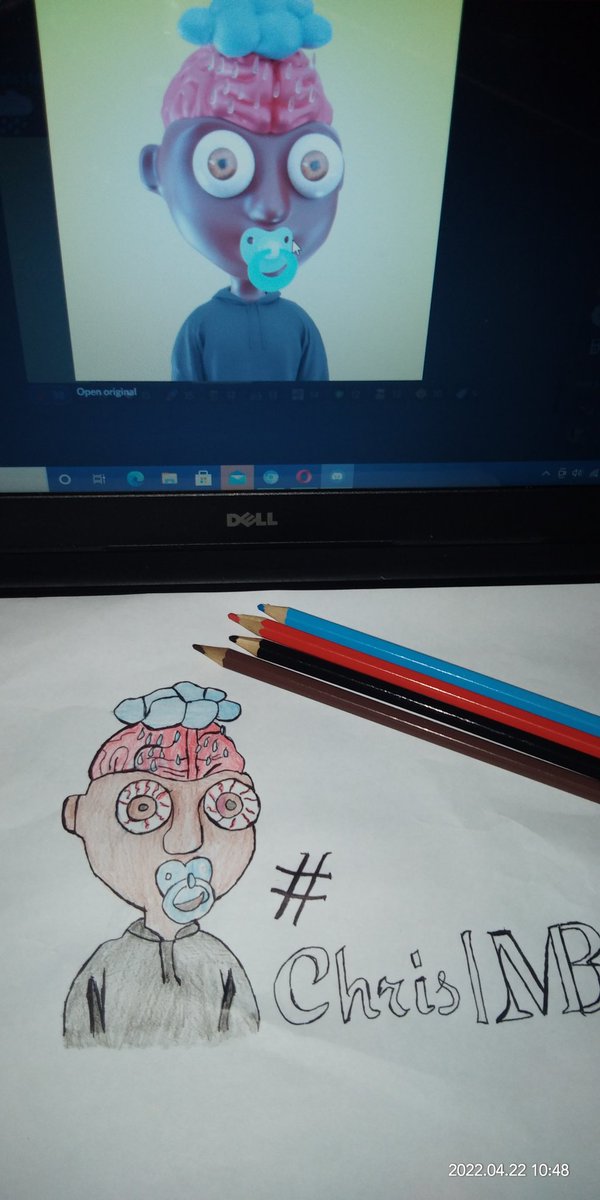 @MindBlowersNFT @MindBlowersNFT  My first fan art hope you like it🙏✍️
