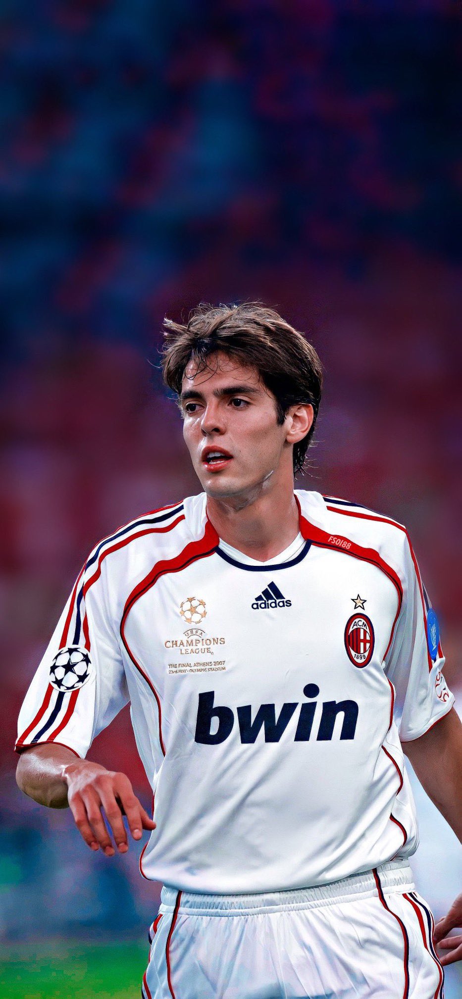 The first person who made me fall in love with Football!   Happy Birthday Kaka!  