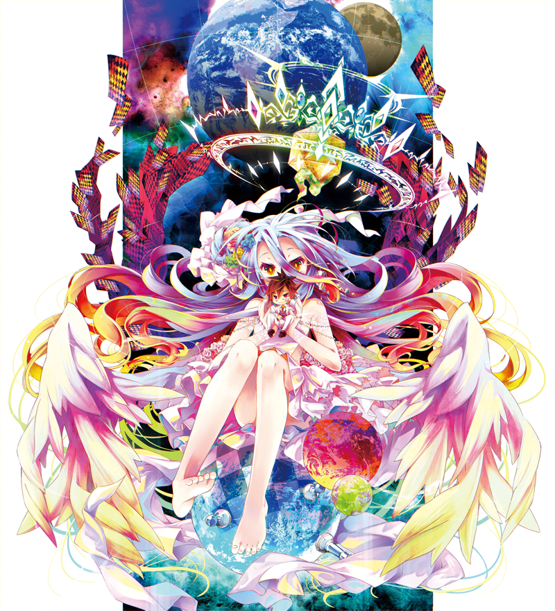 ノーゲーム・ノーライフ タペストリー ジブリール Blu-ray特典