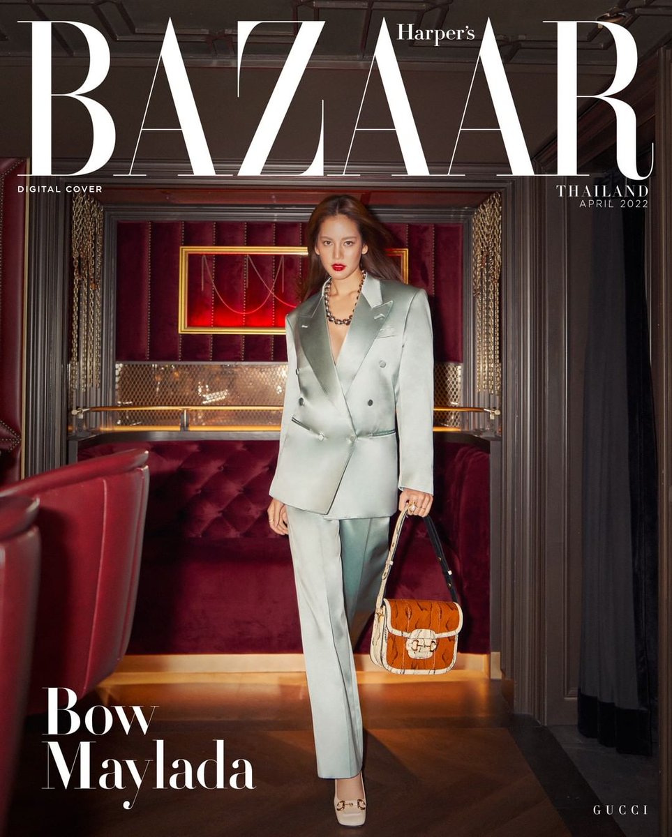 BOW_MUSEUM's tweet photo. #DigitalCover พบกับหน้าปกดิจิทัลในโปรเจกต์พิเศษจาก Gucci ที่เผยถึงความเย้ายวนแห่งแฟชั่นที่สื่อผ่านลุคสวยของนักแสดงสาว "โบว์-เมลดา สุศรี" ในโททัลลุคจากคอลเลกชั่น Gucci Love Parade เฉพาะที่ร้าน Gucci Emporium เท่านั้น 
#Gucci #GucciLoveParade
#โบว์เมลดา #bow_maylada 
 cr. bazaarth https://t.co/n5seG2oQSv