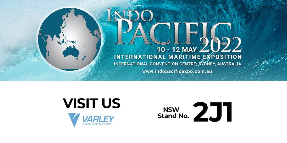 Two weeks until <a href="/IndoPacExpo/">Indo Pacific International Maritime Exposition</a>! 

Visit Varley Group on the <a href="/InvestmentNSW/">Investment NSW</a> stand 2J1.

Our Varley Defence team will be there to meet and assist with any enquiry.

#IndoPacific2022 #VarleyDefence #VarleyGroup