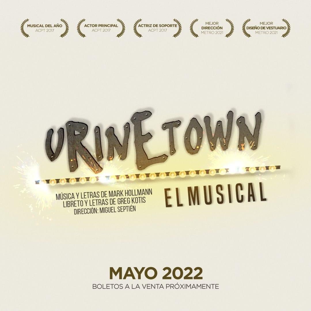 QuioDaniel's tweet photo. ¡Urinetown está de regreso! No el lugar, el musical. 
💥🚽🛠 https://t.co/PnBbl2YyJd