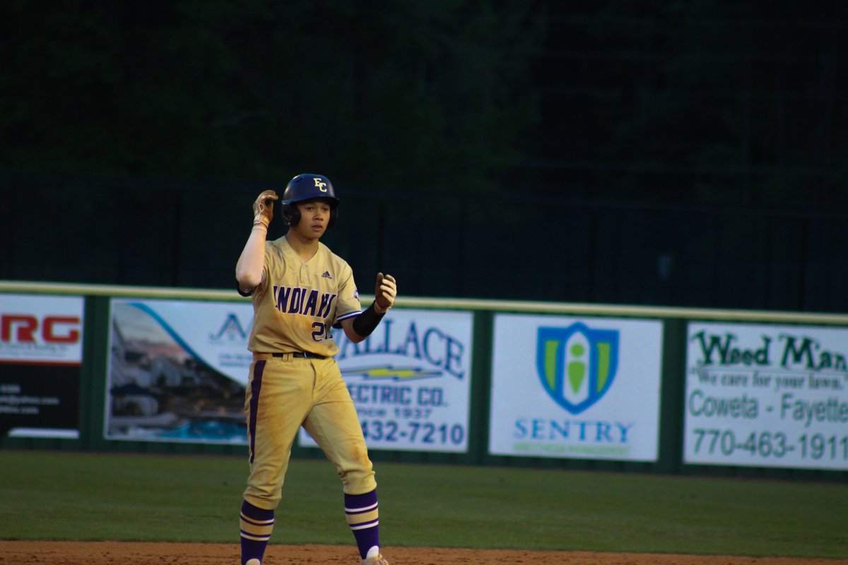 Last night, <a href="/michaelson2246/">Michael Son</a> went 3-for-4 for <a href="/ECBaseball14/">⚾️ East Coweta ⚾️</a> in their game against Newnan.