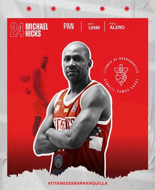 Michael Hicks <a href="/maikito04/">Michael Hicks</a> 28min 18P 2R 3A 17EF 7/12 FG 4/9 3PTS <a href="/titanes_baq/">Titanes de Barranquilla</a> #Barranquilla ganó 95-78 <a href="/corsariosbasket/">Corsarios de Cartagena BBC</a> #Cartagena 
Hicks fue colider anotador de su equipo.
<a href="/DPB_Colombia/">DPB Colombia</a> 🇨🇴
#Panama 🇵🇦
#basketball 🏀