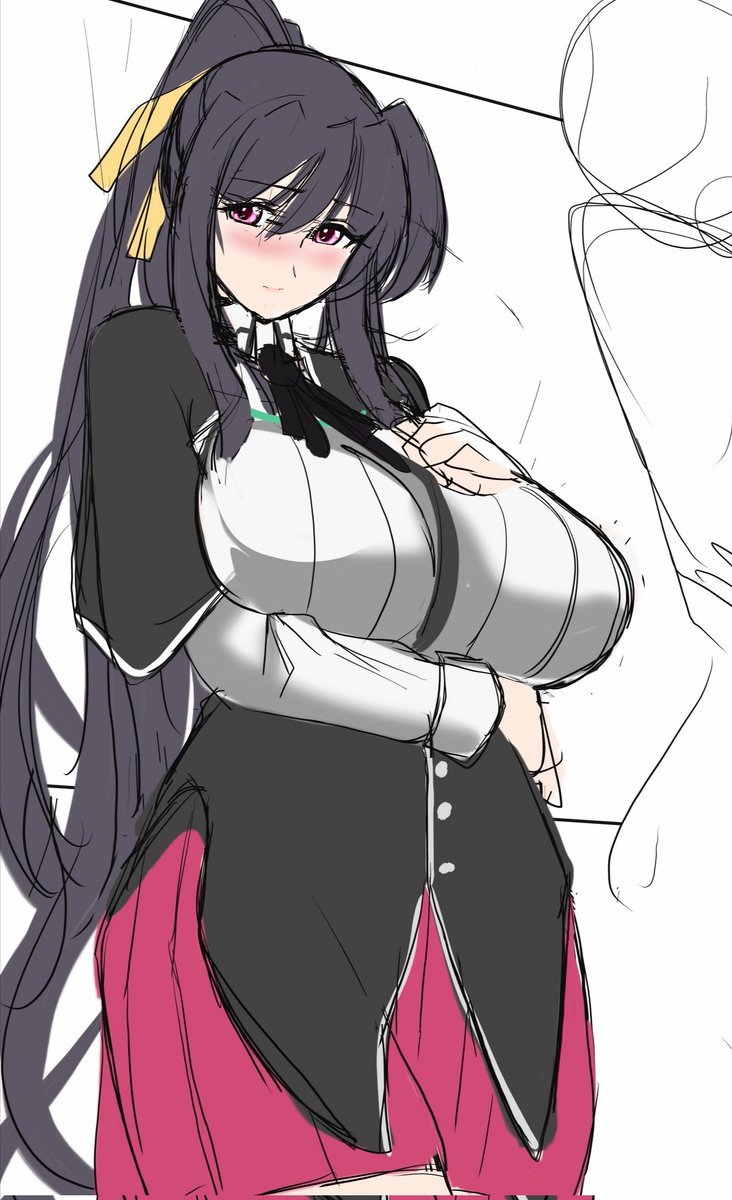 wip
朱乃さん描いてます。今回は少し差分を頑張ってみようかなと思います。 