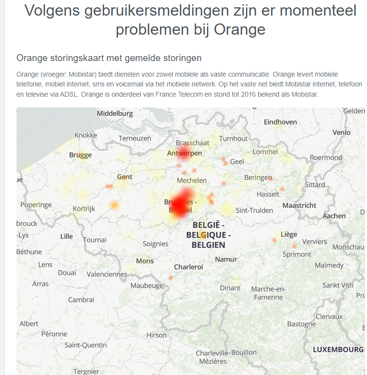 KrisHeyvaert's tweet photo. @OrangeBENL @OrangeBEFR an update would be great? Teleworkers without ability to actually work and an unreacheable helpdesk.... https://t.co/RzHEhYA3R8
