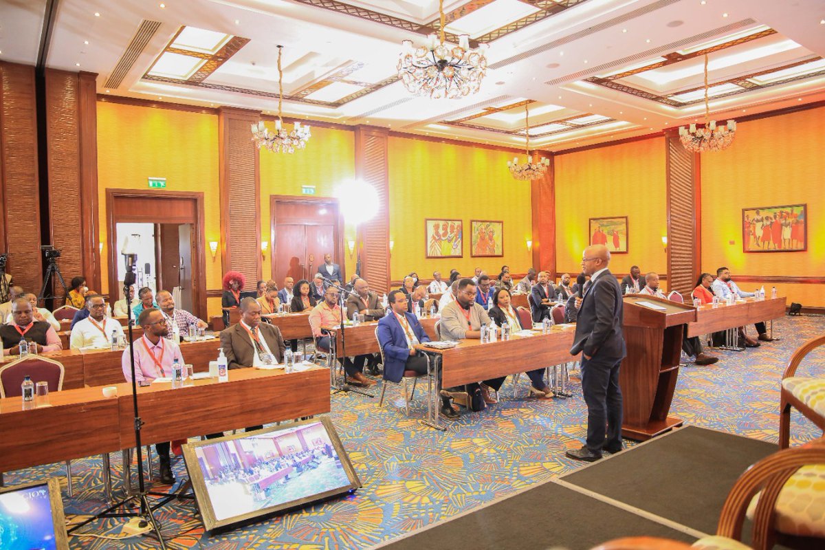 SafaricomPLC's tweet photo. Our Safaricom Business team were thrilled to be part of the #CIOSaccoTech forum organized by @CIO_Africa where @KSenanu  our Chief Enterprise Business Officer and @jmmuriithi ,our Head of Enterprise Channels spoke about how SACCOS can rip from digital transformation. https://t.co/akd4AbiO7p