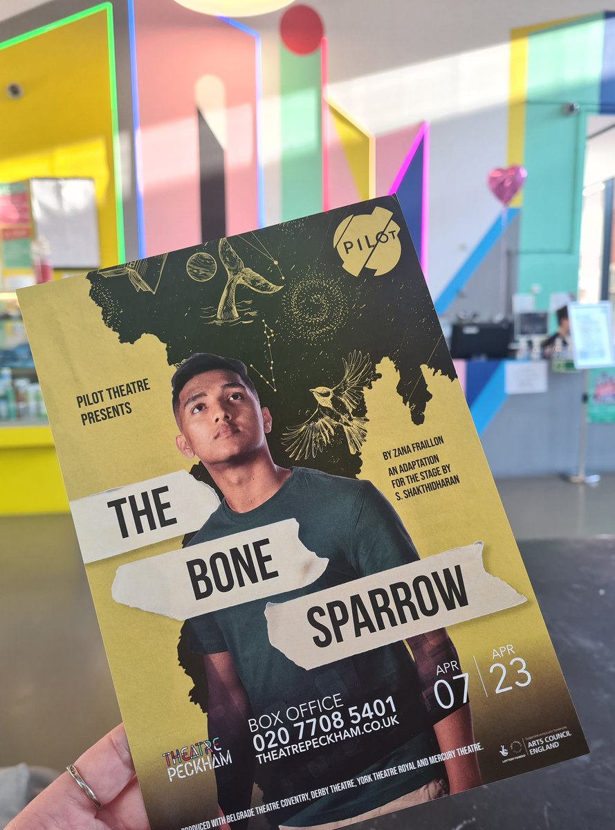 Oh my #TheBoneSparrow packed a powerful punch! A brilliant production of a captivating, deeply moving and vital story. This is what theatre should be. Incredible performances. So proud to watch @MaryRoubos smash it! Congratulations @pilot_theatre @estherichardson 👏⭐️⭐️⭐️⭐️⭐️❤