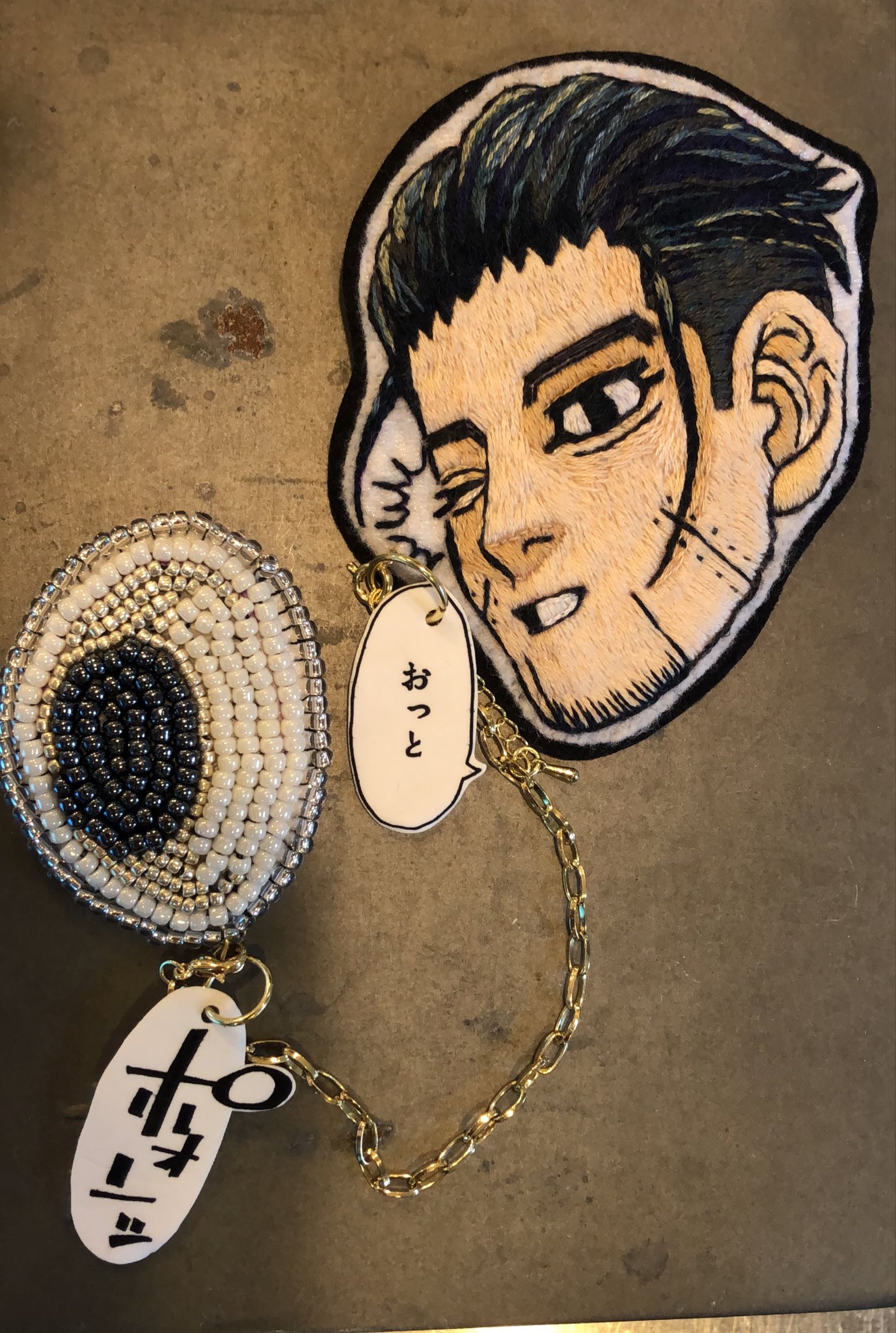 【新品】ゴールデンカムイ 尾形 相良刺繍 ゴールデンカムイ 相良刺繍ハンドバッグ 尾形 (キャラクター