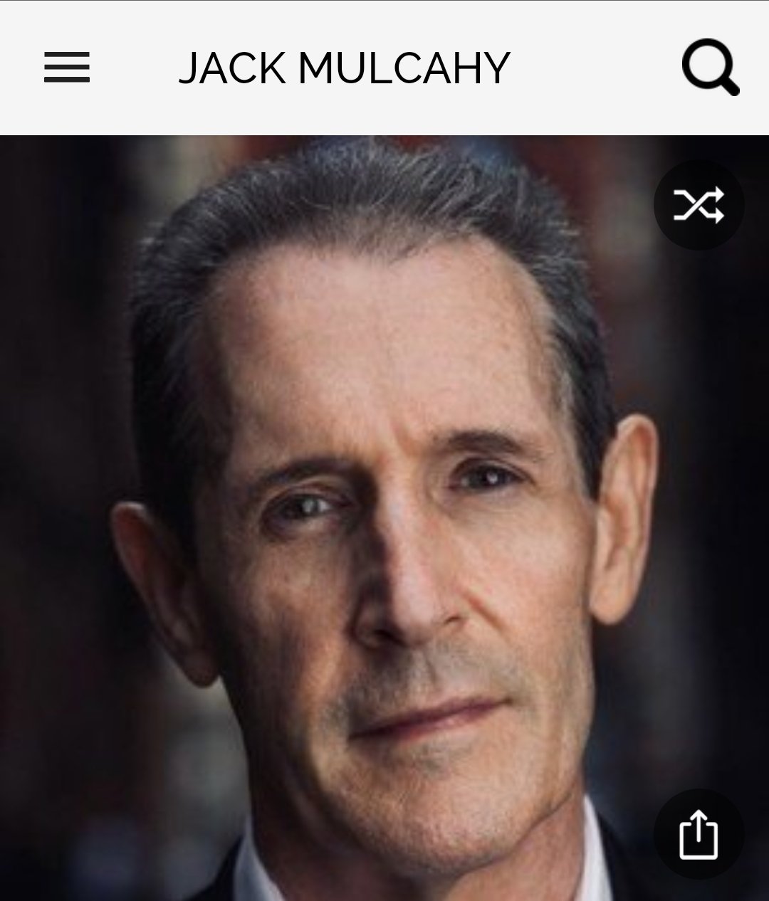 Happy birthday to this great actor. Happy Birthday to Jack Mulcahy 