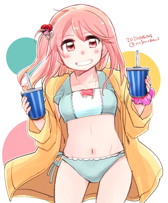 暑いから水着絵を貼ってもよいという流れすき 
