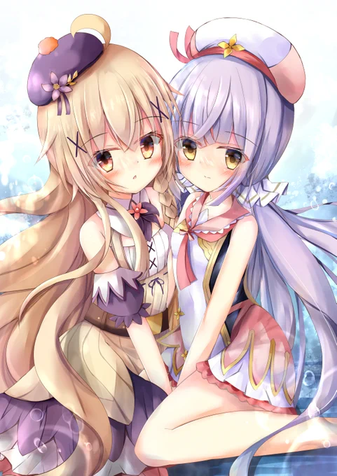 クコヘナの尊みはロータスの国宝…🙏🙏 #花騎士 #フラワーナイトガールイラスト 
